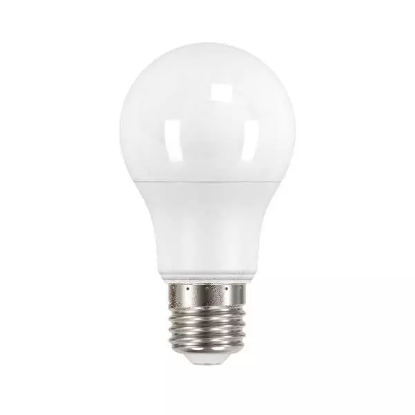 Ampoule LED E27 9W A60 équivalent à 60W - Blanc Chaud 2700K 