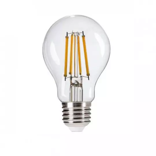 Ampoule LED E27 7W A60 équivalent à 60W - Blanc Chaud 2700K 