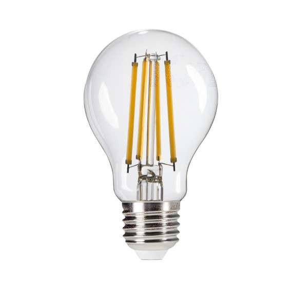 Ampoule LED E27 8W A60 équivalent à 75W - Blanc Chaud 2700K 