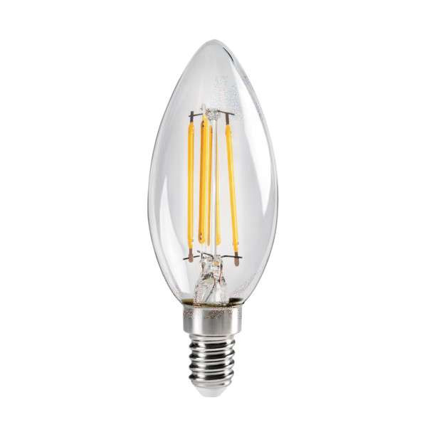 Ampoule LED E14 4,5W C35 équivalent à 40W - Blanc Chaud 2700K 