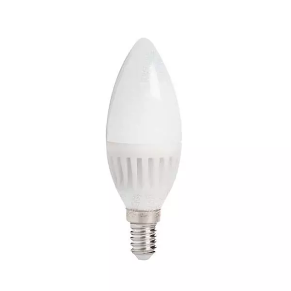 Ampoule LED E14 8W C37 équivalent à 60W - Blanc Chaud 3000K