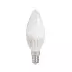 Ampoule LED E14 8W C37 équivalent à 60W - Blanc Naturel 4000K