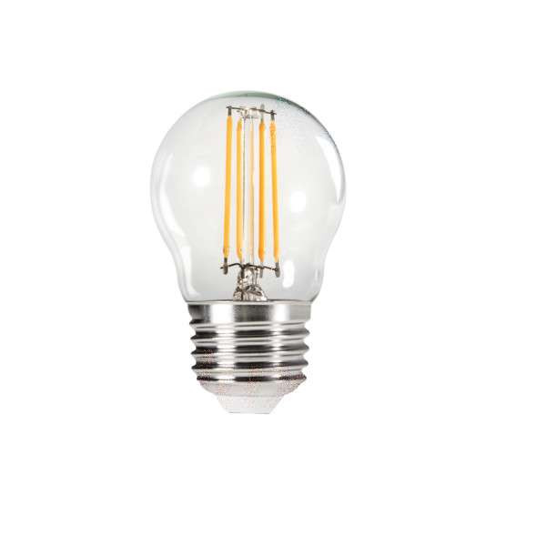 Ampoule LED E27 4,5W G45 équivalent à 40W - Blanc Chaud 2700K 