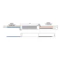 Alimentation LED DC24V 35W 1,5A Étanche IP67 GLP Alimentation LED DC24V 35W 1,5A Étanche IP67 GLP