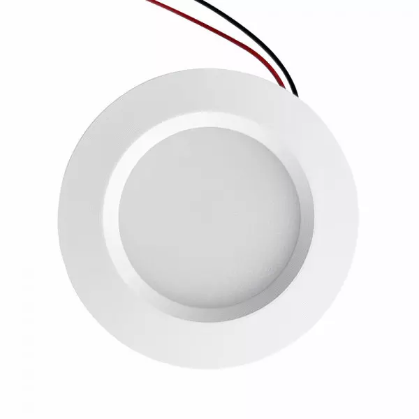 Mini spot LED extérieur 3W IP67 gris transformateur encastré