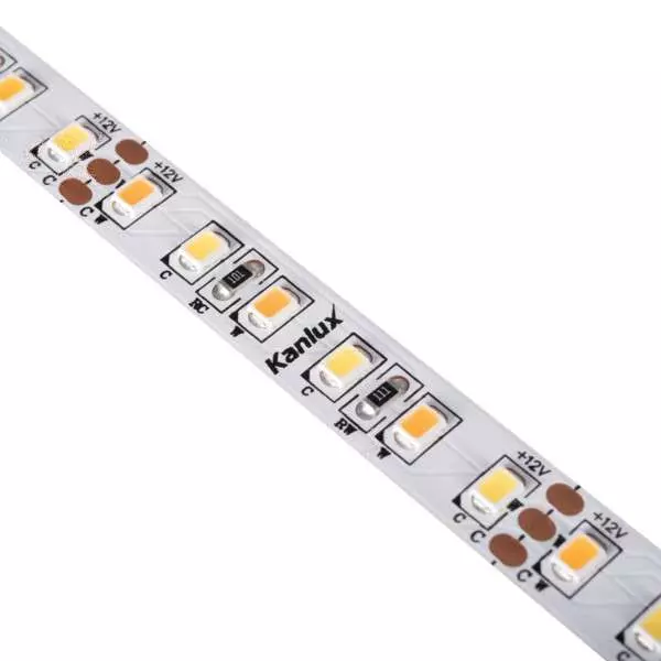 Ruban LED 16W/m 120 LED/m longueur 5m - Blanc CCT