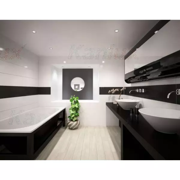 Spot encastrable salle de bain blanc noir ou gris GU10 IP44 85mm