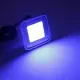 Spot LED encastrable RGB carré ultra-plat