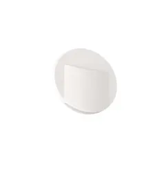 Applique LED escalier Rond ∅75mm 0,8W DC12V Blanc ERINUS - Blanc Chaud 3000K