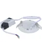 Plafonnier LED Rond Extra Plat 6W 360lm (48W) ⌀120mm - Blanc Chaud 2800K Plafonnier LED Rond Extra Plat 6W 360lm (48W) ⌀120mm - Blanc Chaud 2800K