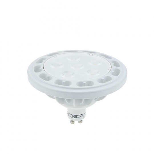 Ampoule LED AR111 GU10 220V 12W 960lm - Lumière Blanc Chaud 2700K