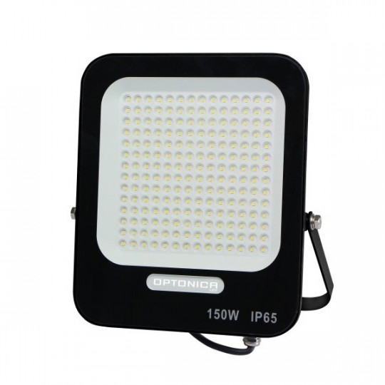 Projecteur LED 150W Noir Étanche IP65 13500lm (700W) - Blanc du Jour 6000K