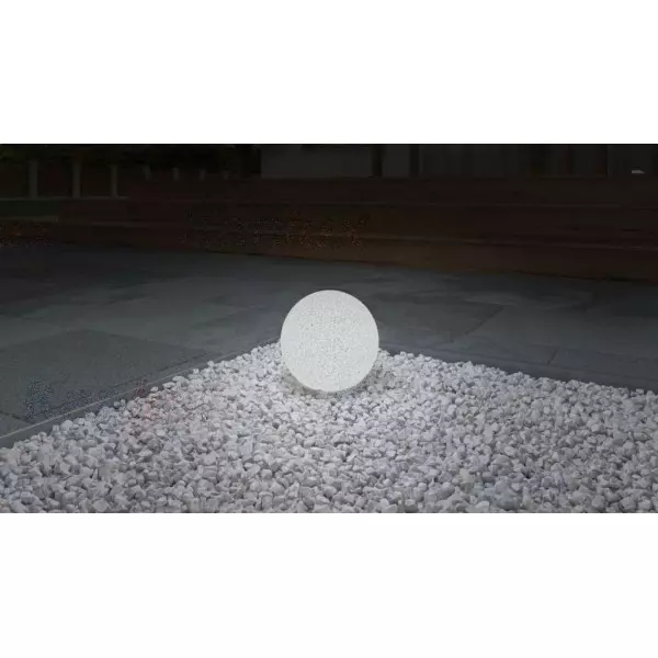 Luminaire pour le sol pour 1 ampoule E27 étanche IP65 Granite 