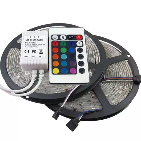 Bande LED RGB 5m 5050 étanche