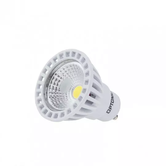 Spot LED Dimmable GU10 6W Blanc équivalent à 35W - Blanc du Jour 6000K