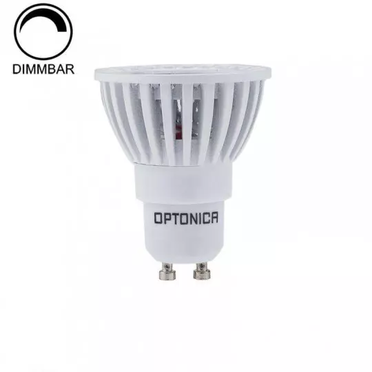 Spot LED Dimmable GU10 6W Blanc équivalent à 35W - Blanc Naturel 4500K