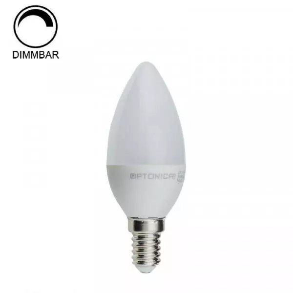 Ampoule LED Dimmable E14 6W équivalent à 48W - Blanc Chaud 2700K