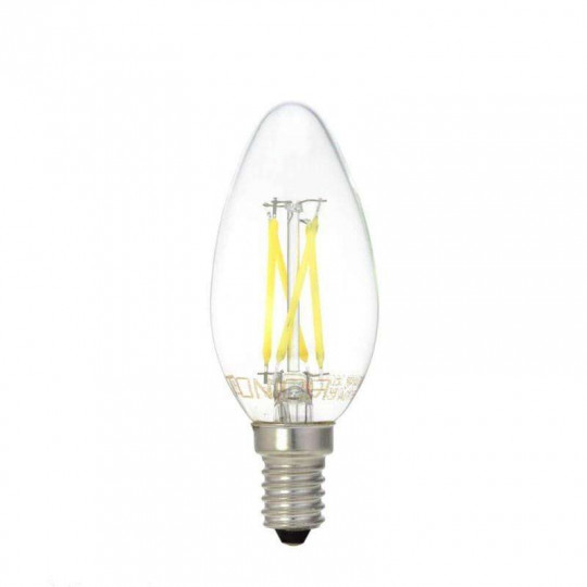 Ampoule LED E14 C35 4W équivalent à 32W - Blanc du Jour 6000K 