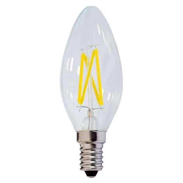 Ampoule LED E14 C35 4W équivalent à 32W - Blanc du Jour 6000K 