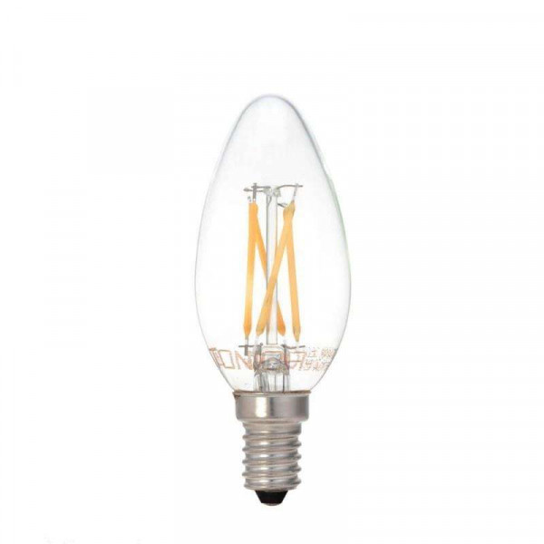 Ampoule LED E14 C35 4W équivalent à 32W - Blanc Chaud 2700K 