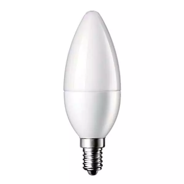 Ampoule LED E14 6W Blanc Blanc équivalent à 40W - Blanc du Jour 6000K