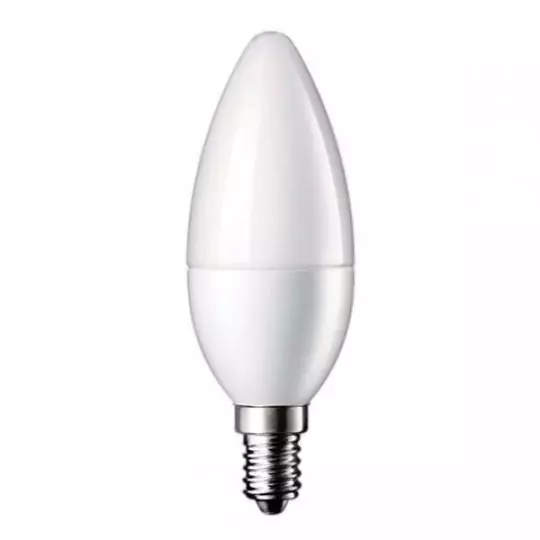 Lot de 3 Ampoules LED E14 6W équivalent à 24W - Blanc Chaud 2700K