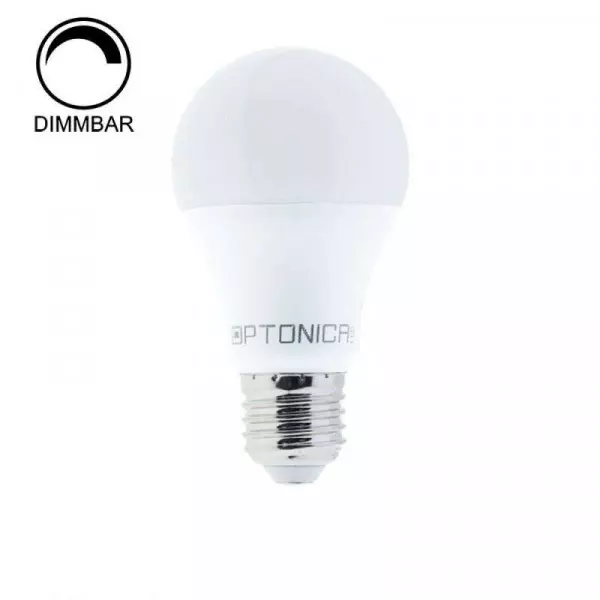 Ampoule LED Dimmable E27 A60 10W équivalent à 80W - Blanc Naturel 4500K 