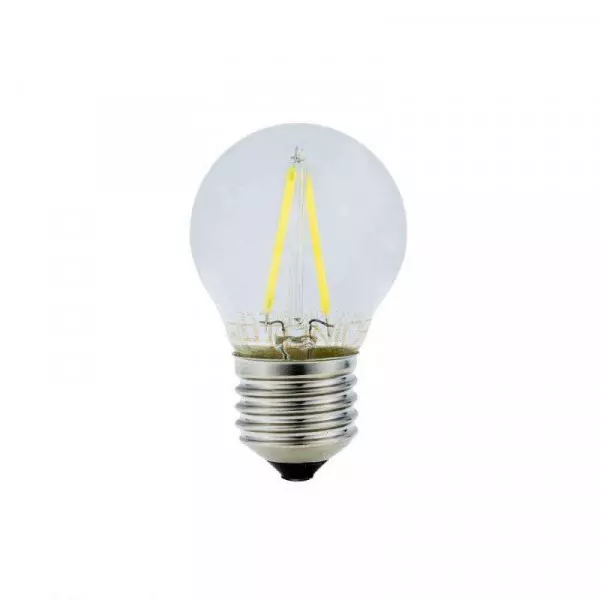 Ampoule LED E27 G45 2W équivalent à 16W - Blanc du Jour 6000K 