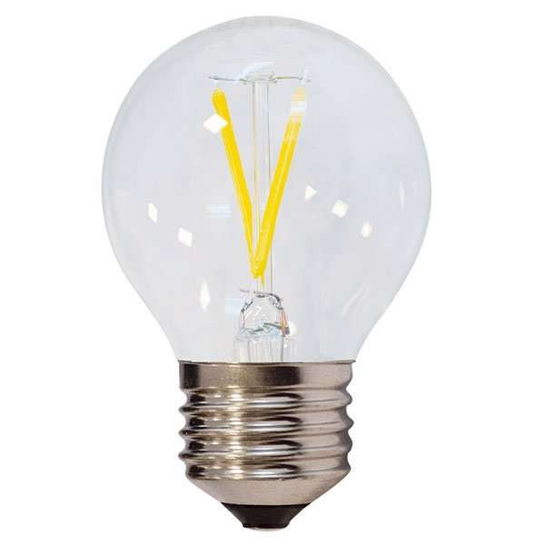 Ampoule LED E27 G45 4W équivalent à 32W - Blanc du Jour 6000K 