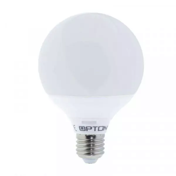 Ampoule LED E27 G95 12W équivalent à 75W - Blanc Naturel 4500K 