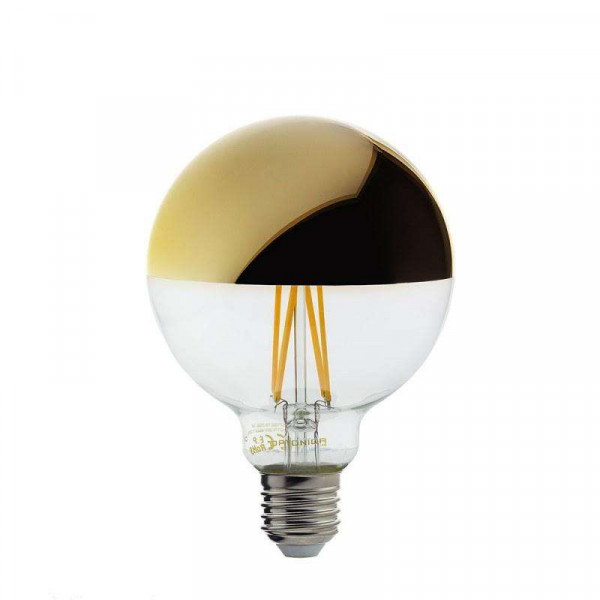 Ampoule LED E27 G95 4W équivalent à 27W - Blanc Chaud 2700K 