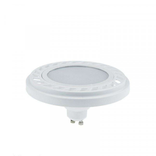 Spot LED GU10 AR111 9W Blanc équivalent à 55W - Blanc Chaud 2700K 