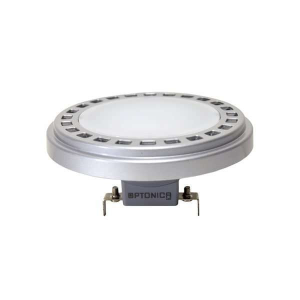 Ampoule LED G53 AR111 15W Argent équivalent à 80W - Blanc Naturel 4500K