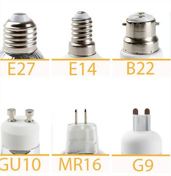 Les différents types de culots pour les ampoules Le Club LED