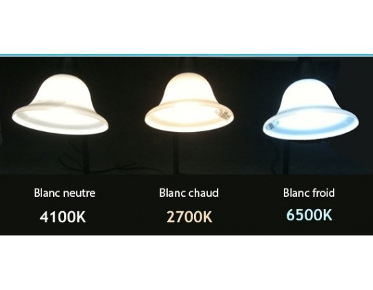 Choisir la température de couleur de son éclairage Le Club LED